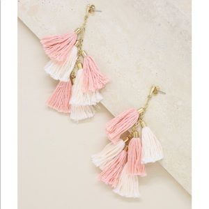 Ettika Daydreamer tassel Earring in 🍑Peach&Gold